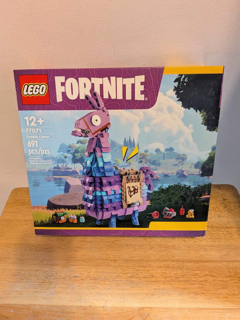 Lego Fortnite Supply Llama Building Set - Purple, Blue, Pink